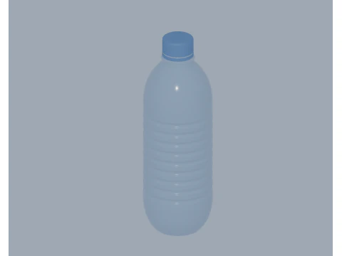 ペットボトル 3Dモデル