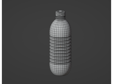 Plastic Bottle Modèle 3D