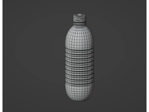 ペットボトル 3Dモデル