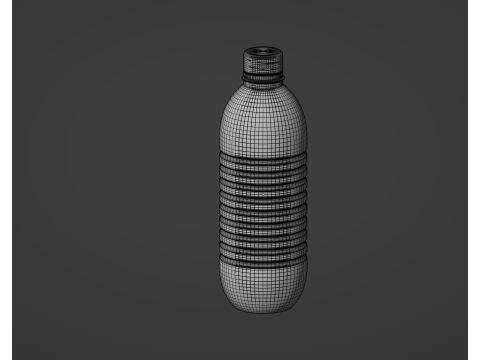 Plastic Bottle Modèle 3D