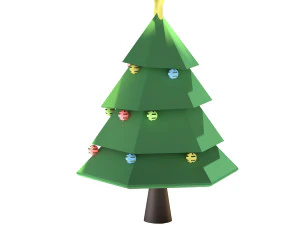3d christmas tree new year 2022 3D Model