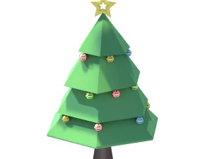 3d christmas tree new year 2022 3D Model