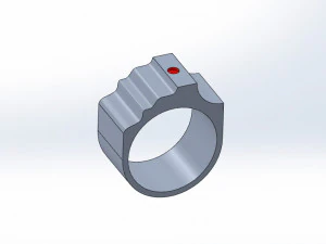 arte del anillo Modelo 3D