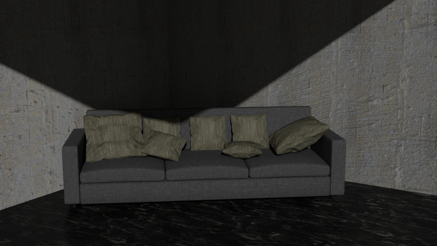 couch 3D Model .c4d .max .obj .3ds .fbx .stl .blend 