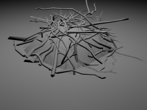 Campfires bonfires 3D Модель