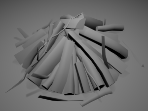 Campfires bonfires 3D Модель