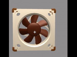 Noctua Cooling Fan 3D Model
