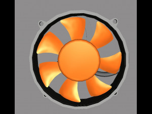 Startech Cooling Fan 3D Model