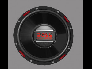 Boss Audio Systems Subwoofer 3D Model