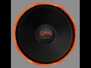 Gas Car Audio Subwoofer 3D Model