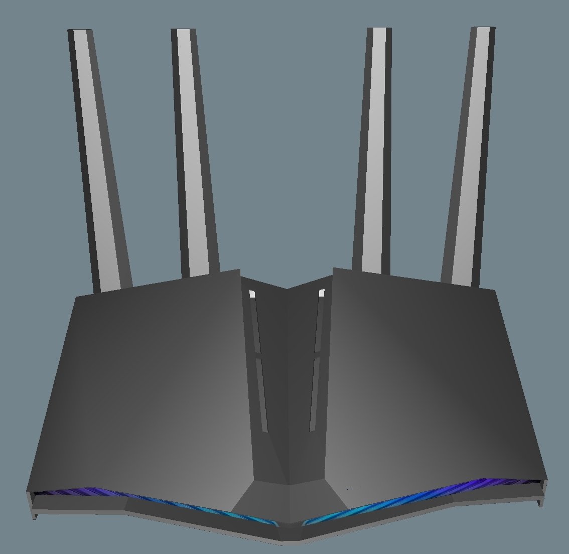 ASUS - RT-AX82U AX5400 Dual-Band WiFi 6 Gaming Router with