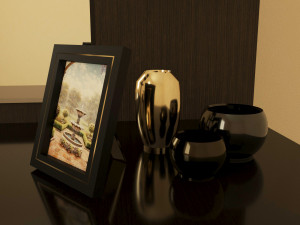 bedroom mirror 3D मॉडल