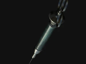 syringe 3D Model