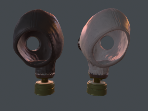 gas mask 3D Модель
