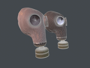 gas mask 3D Модель