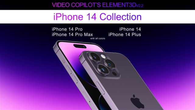 Element3D - Model 3D .c4d .max .obj .3ds .fbx .stl .blend 