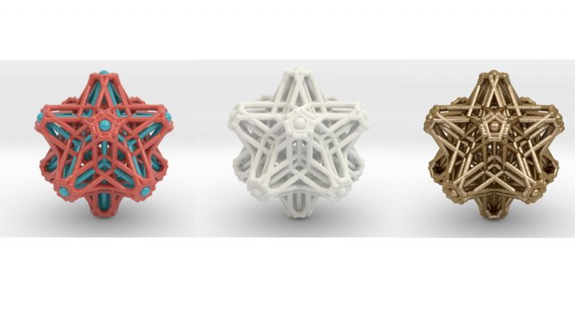 hedron stars nest Modelo de impresión 3D .c4d .max .obj .3ds .fbx .stl .blend 