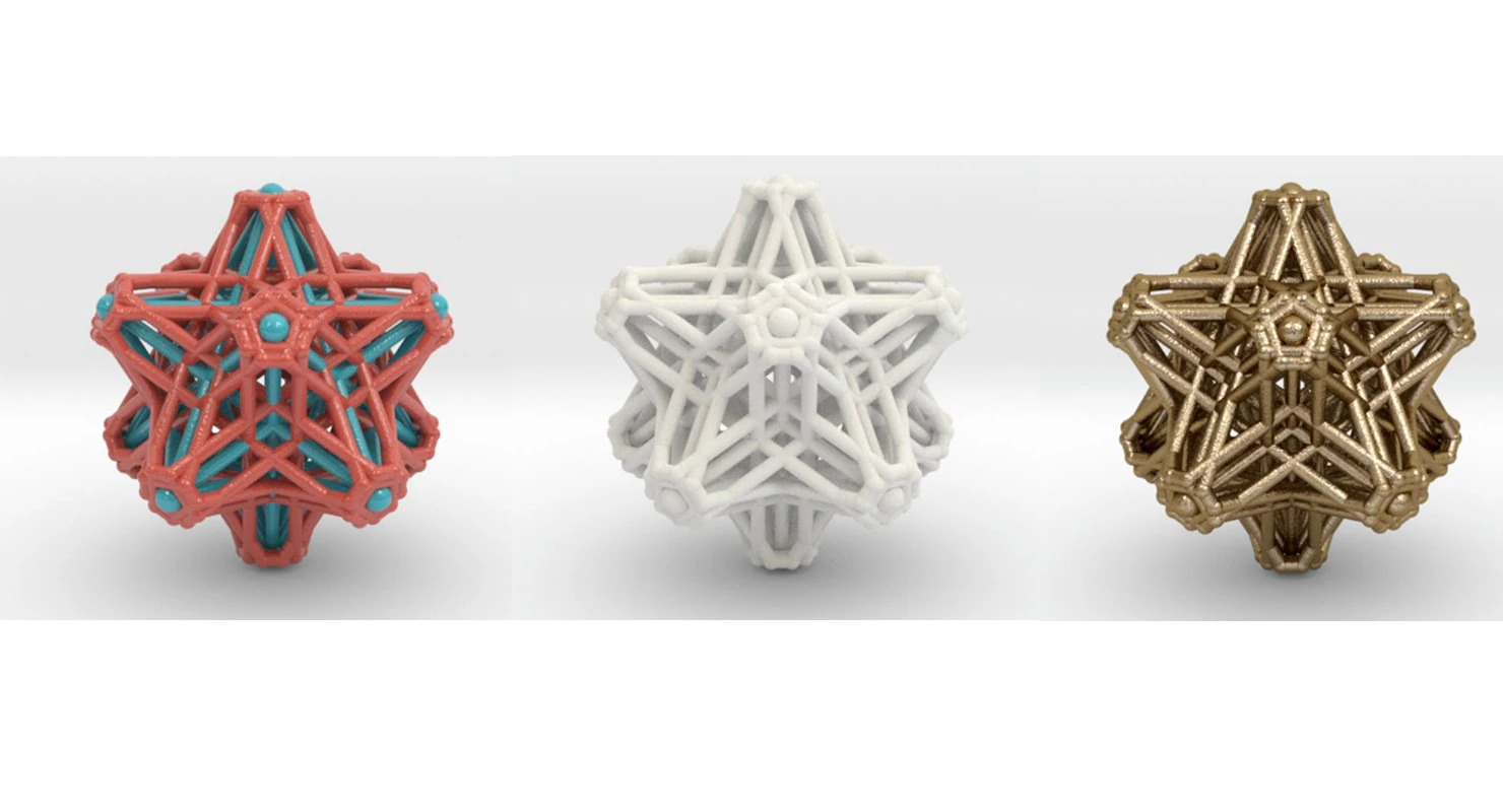 hedron stars nest 3D Print Model .c4d .max .obj .3ds .fbx .stl .blend 