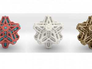 hedron stars nest 3D Print Model