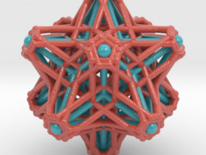 hedron stars nest Modelo de impresión 3D