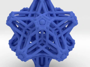 hedron stars nest 3D Print Model