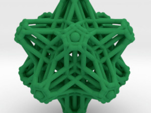 hedron stars nest Modelo de impresión 3D