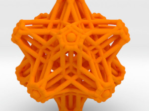 hedron stars nest Modelo de impresión 3D