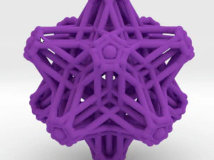 hedron stars nest 3D Print Model