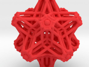 hedron stars nest Modelo de impresión 3D