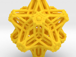 hedron stars nest Modelo de impresión 3D