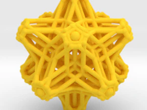 hedron stars nest 3D Print Model