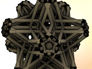 hedron stars nest 3D Print Model