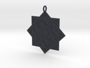 celtic knot pendant 3D प्रिंट मॉडल