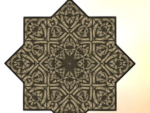 celtic knot pendant 3D प्रिंट मॉडल