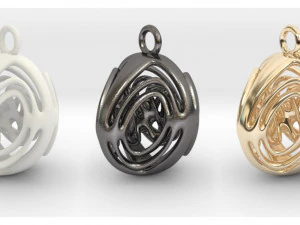 अनोखा पेंडेंट 3D प्रिंट मॉडल