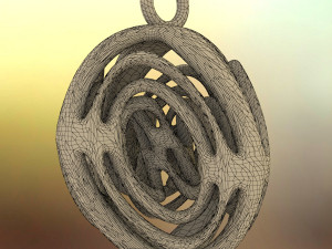 unique pendant 3D Baskı Modeli