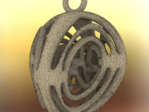 unique pendant 3D Baskı Modeli
