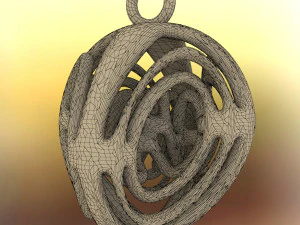 unique pendant 3D Print Model