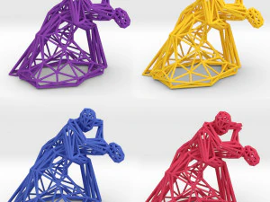 dancing couple 3D Print Model