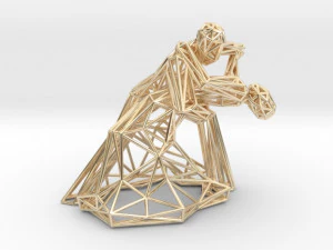 dancing couple 3D Print Model