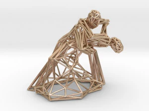 dancing couple 3D Print Model