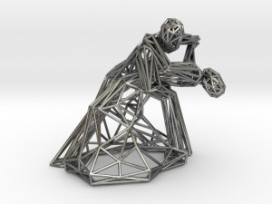 dancing couple 3D Принт Модель