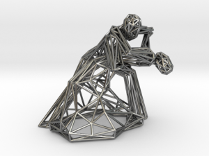 dancing couple 3D Принт Модель