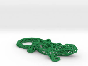 छिपकली 3D प्रिंट मॉडल