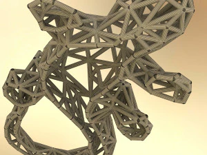 lizard 3D Print Model