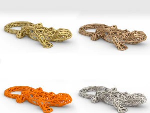 lizard 3D Print Model