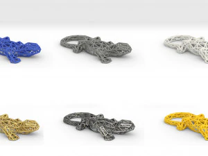 lizard 3D Print Model