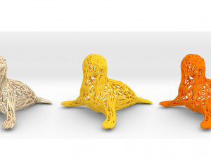 baby seal 3D Print Model