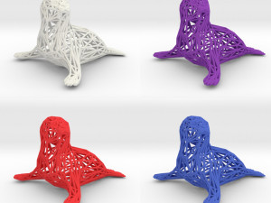 baby seal Modello di stampa 3D