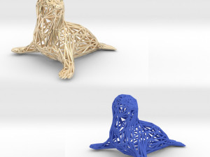 baby seal Modello di stampa 3D